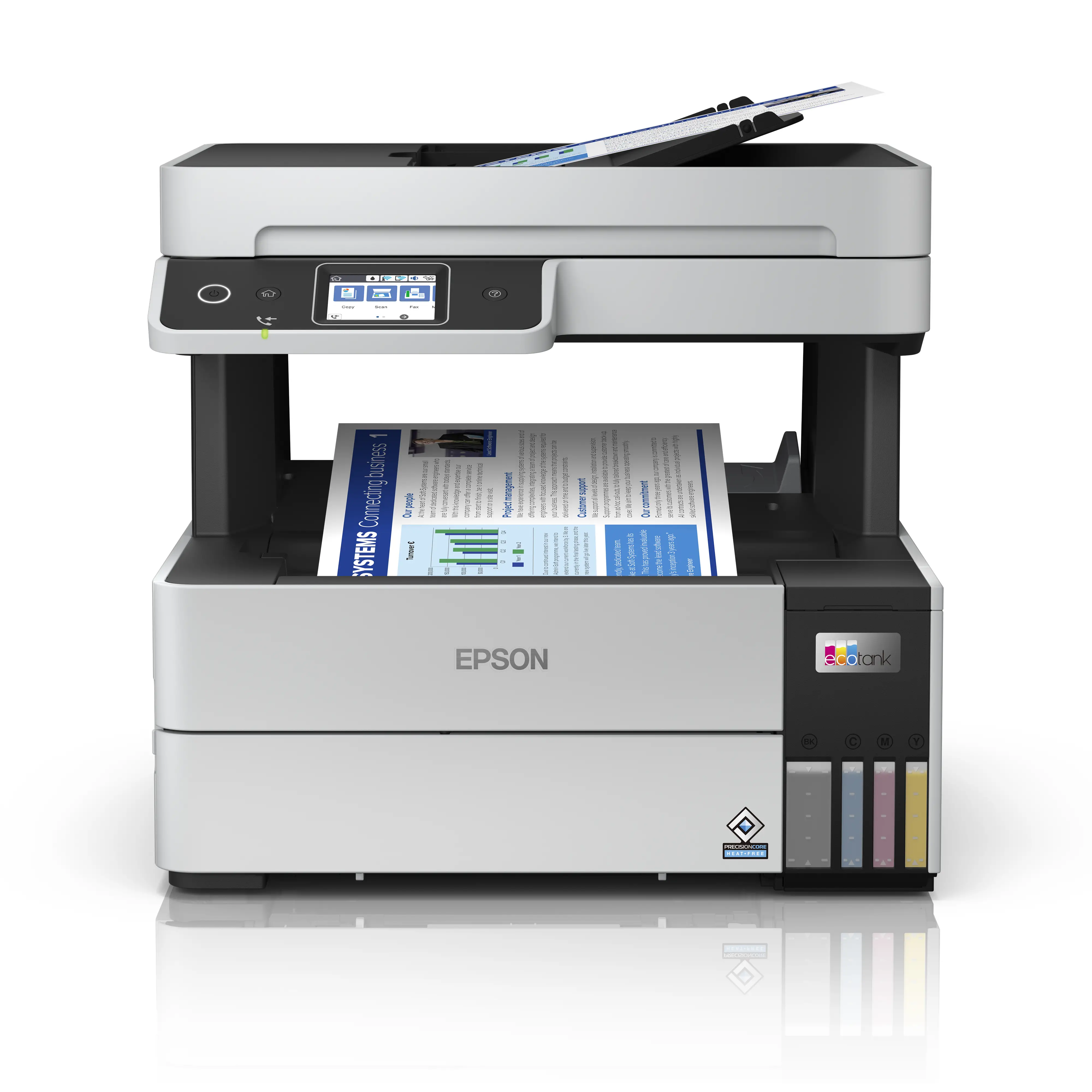 Epson L6468 A4彩色商用墨仓式数码多功能一体机